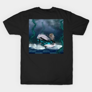 Fantasy horse on the beach T-Shirt